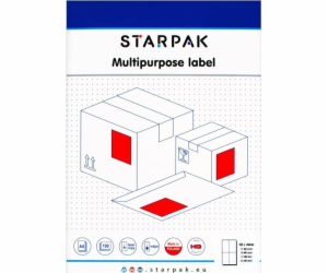 Starpak AND SPRZYL LABEL 105X148 STK PUD OP400PCS 1/10