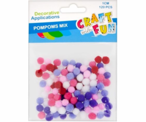 Craft with Fun CF DEKORACE POMPON 1CM/120KS PBH 40/400