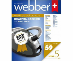 Sáček do vysavače Webber WEBBER SÁČKY PRO ROWENTA ZR814 R...