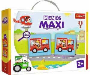 Trefl Vzdělávací hra pro děti Memos maxi Vehicles 02267 T...