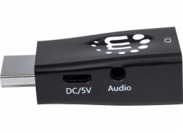 AV adaptér Manhattan HDMI - D-Sub (VGA) + Jack 3,5 mm černý (151542)