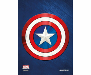 Gamegenic : MARVEL Art Sleeves (66 mm x 91 mm) Captain Am...