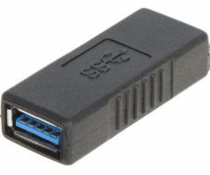 USB adaptér USB – USB černý (USB3.0-GG)