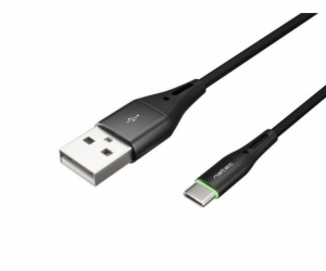 Natec USB-A - USB-C USB kabel 1 m černý (NKA-1957)