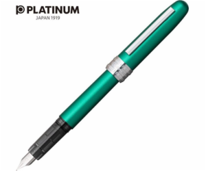 Platinum Plnicí pero Platinum Plaisir Teal Green, F, matn...