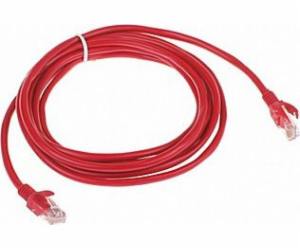 PATCHCORD RJ45/3,0-RED 3,0m