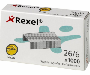 Sponky Rexel 26/6, 1000 ks (06131)