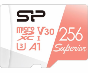 Karta Silicon Power Superior MicroSDXC 256 GB Class 10 UH...