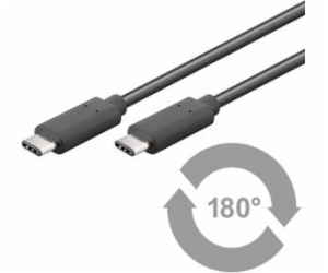 Goobay USB-C USB kabel – 0,5 m černý (67975)