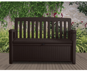 KETER BENCH WITH CHEST 265 L BROWN