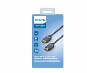 Kabel PHILIPS HDMI M, HDMI M, 1,5 m, šedý SWV5610G/00