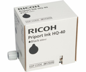 Originální inkoust Ricoh 817225, černý, 600ml