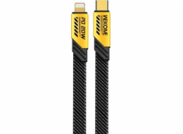 Wekome WEKOME WDC-191 Mecha Series USB kabel – propojovací kabel USB-C k Lightning PD 20W 1 m (žlutý)