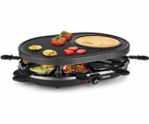 Tristar RA-2731 raclette grill, 1400 W, 5in1, pro 8 lidí,...