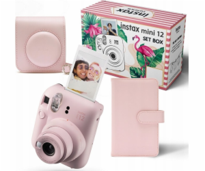 Fujifilm MINI 12 Big bundle růžový