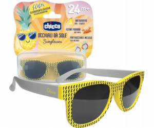 CHICCO_Sluneční brýle s UV filtrem pro děti 24m+ žluté