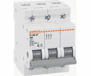 Lovato Electric Odpínač, modulární, 3P, 100A v AC22A