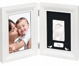 Baby Art rám BABY ART MY BABY TOUCH 1 PRINT WHITE & BLACK