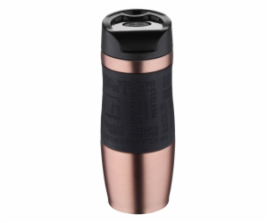 Termohrnek s protiskluzovým úchopem 400 ml rosegold BG-37...