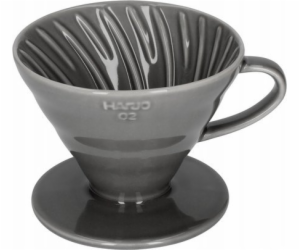 Hario Hario keramický Drip V60-02 Šedý