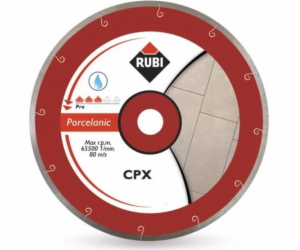 RUBI CPX DIAMANTOVÁ ČEPEL 200 x 25 4mm PRO NA PORCELÁNOVÉ...