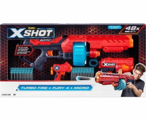 ZURU X-SHOT ExcelTurboFire Launcher 36345 40213