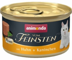 ANIMONDA Vom Feinsten Mousse Chicken and Rabbit - mokré k...