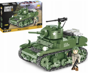 COBI 3048 Company of Heroes 3. M3 A1 STUART 490 podložky