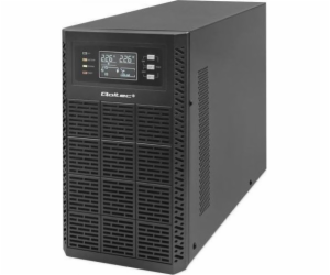 Záložní zdroj UPS Qoltec 52282 | 3kVA | 3000W | Účiník 1,...