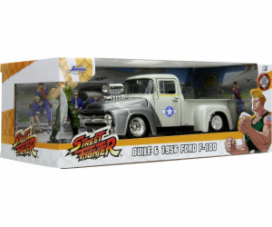 Auto Street Fighter 1956 Ford Pickup s Guile 1:24 Figurka...