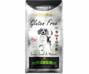 BIOFEED Euphoria Gluten Free Junior small & medium Lamb -...