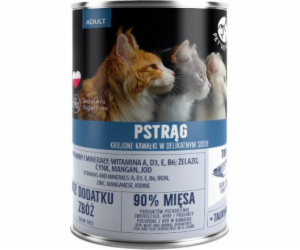 PET REPUBLIC Adult Pstruh - mokré krmivo pro kočky - 400g