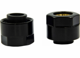 Varioterm Connector/Clamp Adapter CU GW 3/4 x 15x1 Matte Black