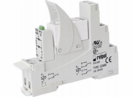 Relpol Interface Relay 1P 12V DC AgNi 16 A / 250 V AC PI85-012DC-M41G-MS-2011 862204