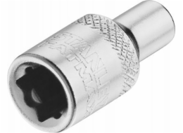 Stanley Socket 1/4 6 hrotů 4mm vroubkovaný - vč.