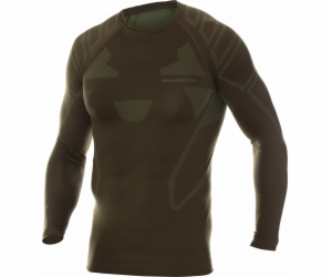 Brubeck LS14210 Pánská mikina RANGER PROTECT khaki L