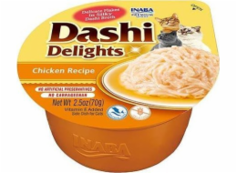 INABA Dashi Delights Chicken in broth - pamlsek pro kočky - 70g