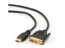 Kabel HDMI-DVI 3M (pozlacené konce)
