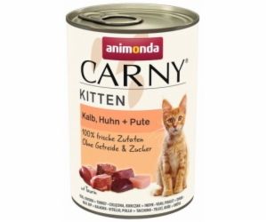 Animonda ANIMONDA Carny Kitten příchuť: hovězí, telecí a ...