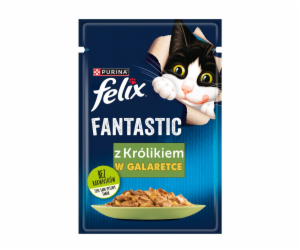 Purina Felix Fantastic rabbit in jelly - wet cat food - 85g