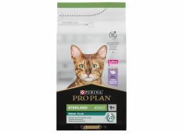 Purina PRO PLAN STERILIZED Suché krmivo pro dospělé kočky 1,5 kg Krůtí