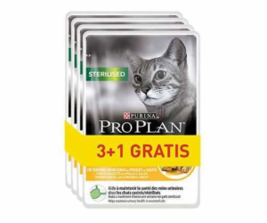 PURINA Pro Plan Sterilized Chicken - mokré krmivo pro koč...