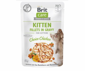 BRIT Care Cat Kitten Choice Pouch - vlhké krmivo pro kočk...