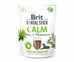 BRIT Dental Stick Calm Hemp & Materwort - pamlsek pro psy...