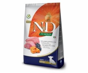 N&D PUMPKIN DOG Puppy Mini Lamb & Blueberry 7kg granule p...