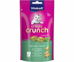 VITAKRAFT Crispy Crunch Dental - pamlsek pro kočky - 60g