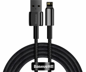 Baseus Tungsten Gold Cable USB to iP 2.4A 2m (černý)