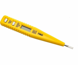 Zkoušečka napětí 12-250V Deli Tools EDL8003 (žlutá)