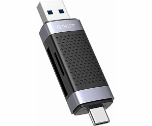 Orico CD2D-AC2-BK-EP Čtečka paměťových karet TF/SD, USB +...