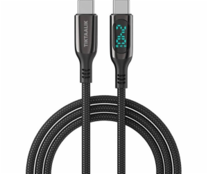 Kabel USB-C na USB-C TIKTAALIK PD 240W, 1,5 m (černý)